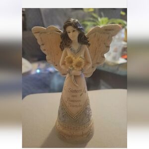 Element Sisters Are Forever with Sunflowers - Cream and Brown